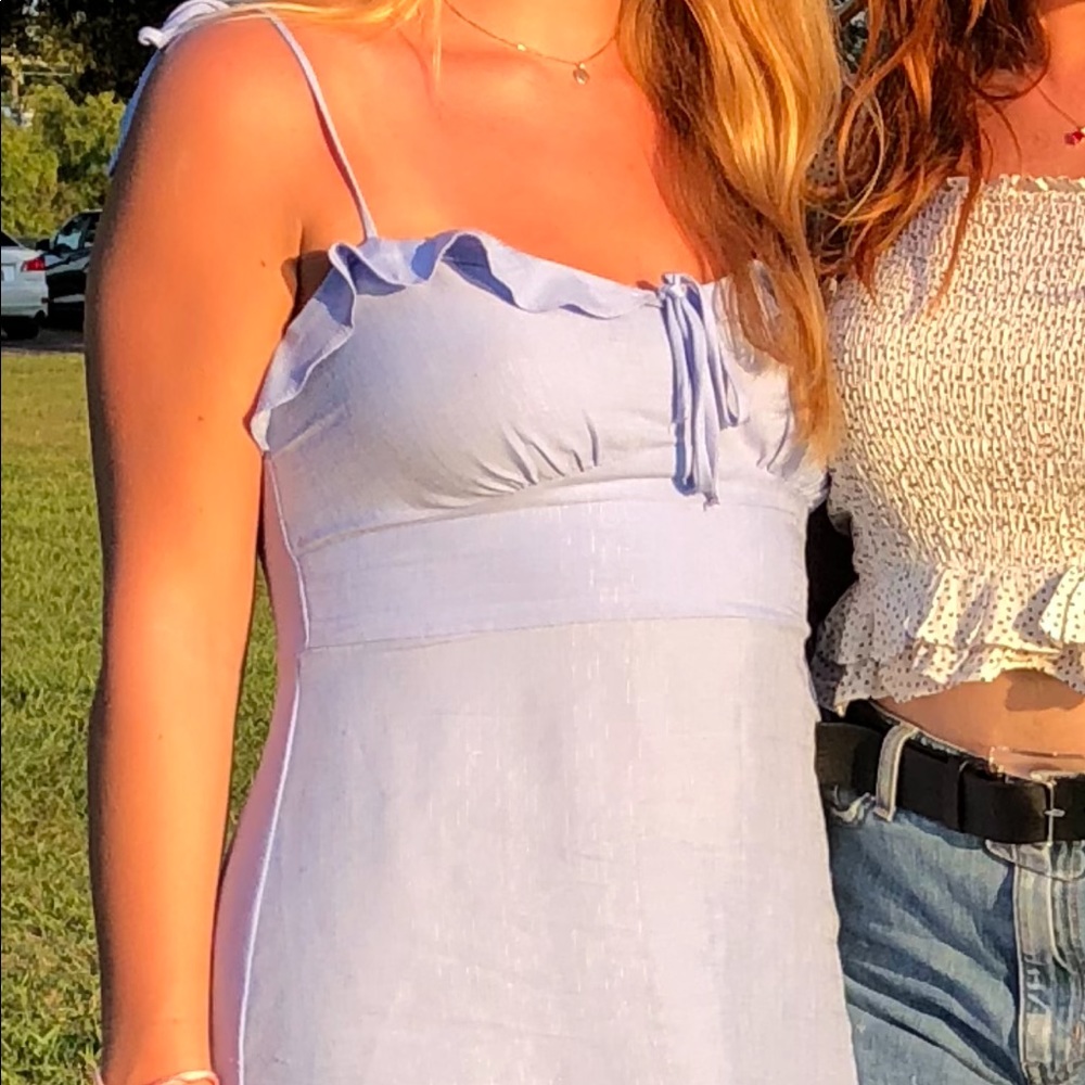 Blue Casual Dress